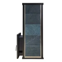 Печь для бани Klover RT 35-RV закрытая каменка, выносная топка