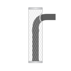 Комплект из трубы с сеткой IKI Plus