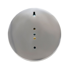 Термометр-гигрометр для сауны Fischer из нерж. стали Чёрный