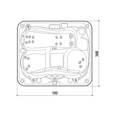 Спа бассейн Jacuzzi J-215