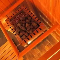 Печь с парогенератором для бани и сауны Lang VG50, 9 кВт