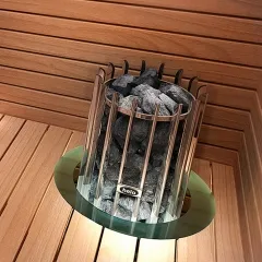 Фланец монтажный круглый для печи Helo Rocher и Himalaya