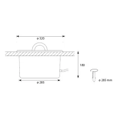 Схема монтажа Шайка Cariitti с ручками