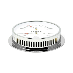 Термометр-гигрометр для сауны Fischer в латунном корпусе