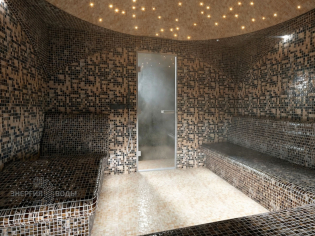 3D дизайн проект, визуализация хаммама