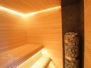 Строительство бани из алтайского кедра