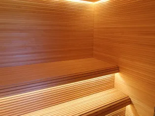 Строительство бани из алтайского кедра