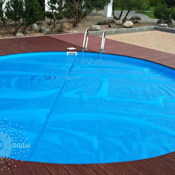 Строительство открытого бассейна в Боровлянах