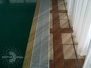 Строительство бассейна с панорамными окнами под ключ