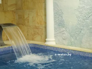 Водопад – Строительство бассейна «Тарасово» под ключ