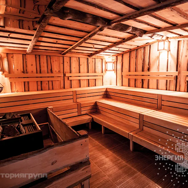 Строительство русской парной в МФК «Мандарин» под ключ