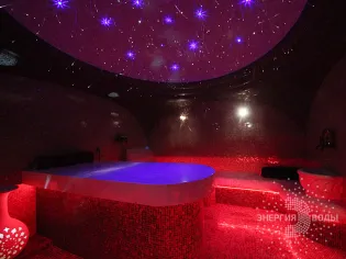 Строительство хаммама «Северное сияние»