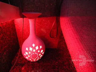 Строительство хаммама «Северное сияние»