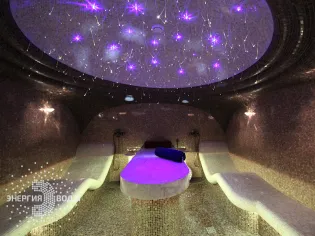 Строительство хаммама «Северное сияние»