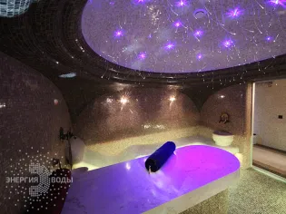 Строительство хаммама «Северное сияние»