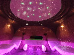 Строительство хаммама «Северное сияние»