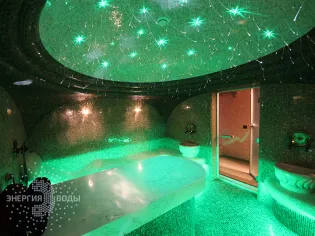 Строительство хаммама «Северное сияние»