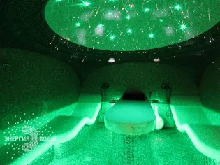 Строительство хаммама «Северное сияние»