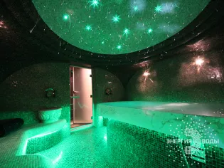 Строительство хаммама «Северное сияние»