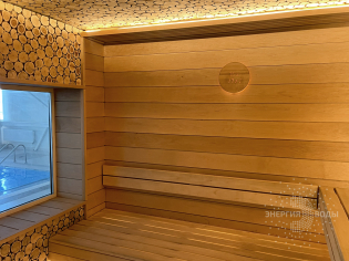 Строительство можжевеловой сауны 2025