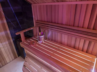 Строительство сауны из канадского кедра