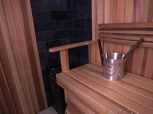 Строительство сауны из канадского кедра