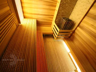 Строительство сауны в теннисном центре