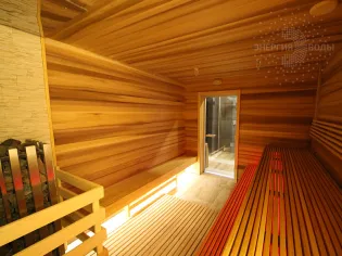 Строительство сауны в теннисном центре