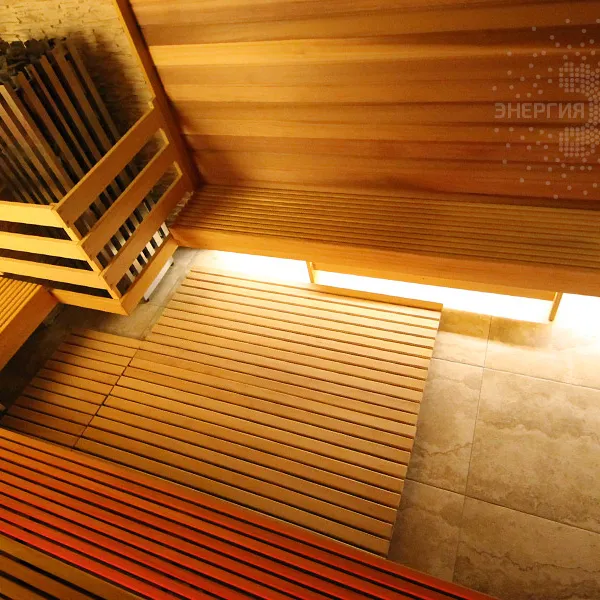 Строительство сауны в теннисном центре